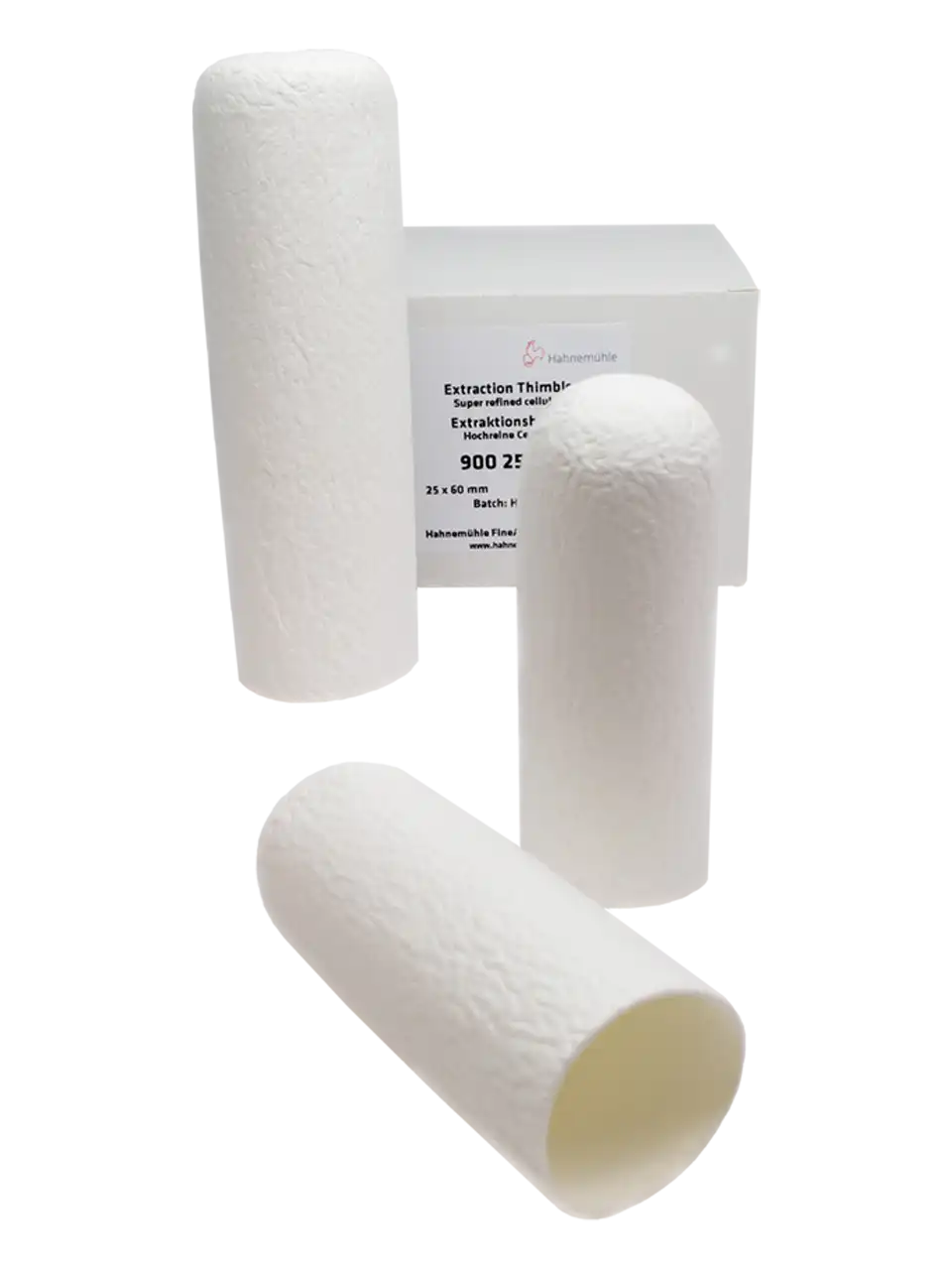 Soxhlet Extraction Thimble, Grade 900, Cellulose, 22 x 100 mm, 25 pcs/pack