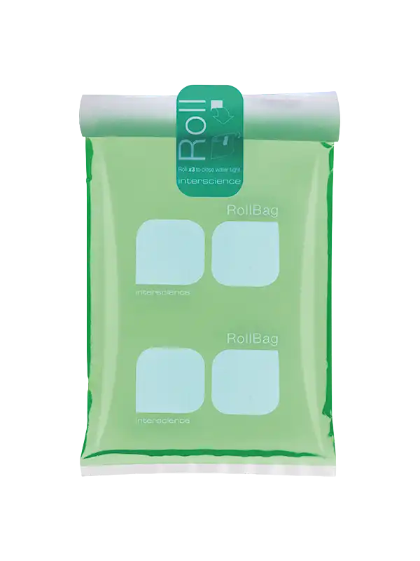 Sampling Bag, RollBag® 11 x 25, Non-Filter, Individually Sterile, 110 x 250 mm Dimensions, 400 ml, 500 pcs/box