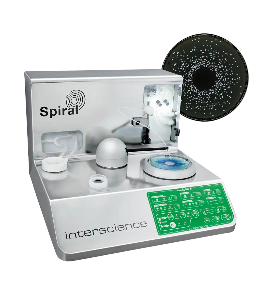 Petri Dish Plater, easySpiral®, Automatic, for 90 mm Petri Dishes, Microprocessor Controlled, w/o Connectors