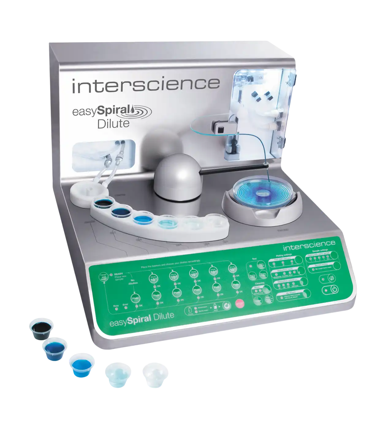 Petri Dish Plater, easySpiral Dilute®, Automatic, for 55 - 90 and 150 mm Petri Dishes, Microprocessor Controlled, Usb Connector