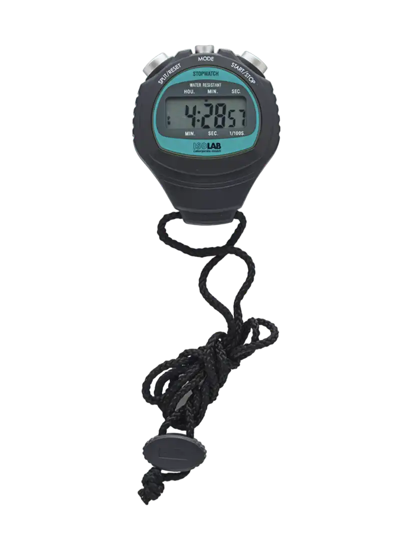 Stopwatch, Digital, up to 59 Minutes, 59 Seconds with 0,01 Second Resolution, 63 x 76 x 20 mm Dimensions