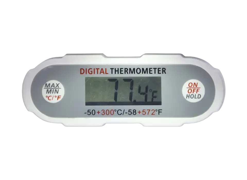 Thermometer, Digital, Pen Type, with 12 cm Prob, 34 x 14 mm LCD Display (-50+300°C)