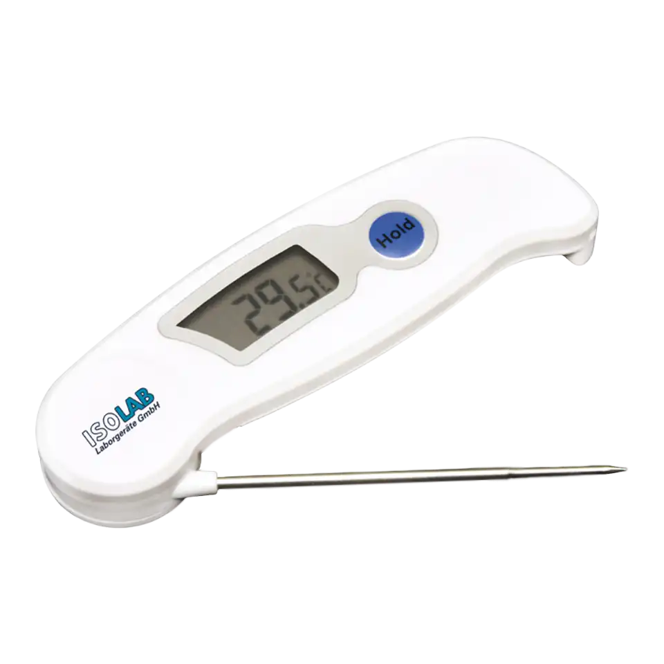 Thermometer, Digital, Pen Type, with 8,5 cm Prob (180 Degree Rotatable), 15 x 30 mm LCD Display (-50+250°C)