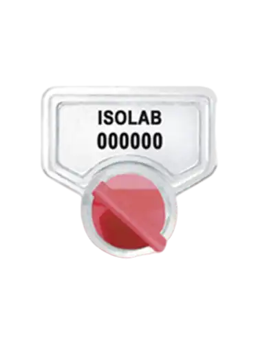 Security Seals, to Lock the Cap in Bottles, Red, 10 pcs/pack