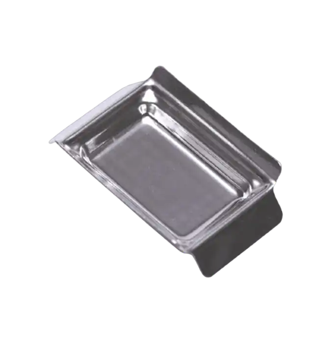 Tissue Base Molds, Stainless Steel, Standard, 55 x 38 x 10 mm External Dimensions, 37 x 24 x 6 mm Internal Dimensions, 5 pcs/pack