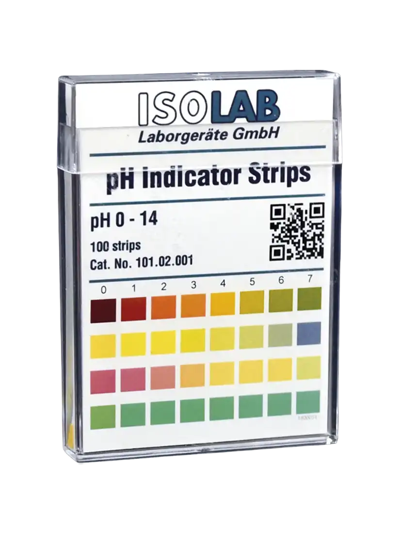 pH İndikatör Stripleri, 0,0-14,0 pH, Isolab 1