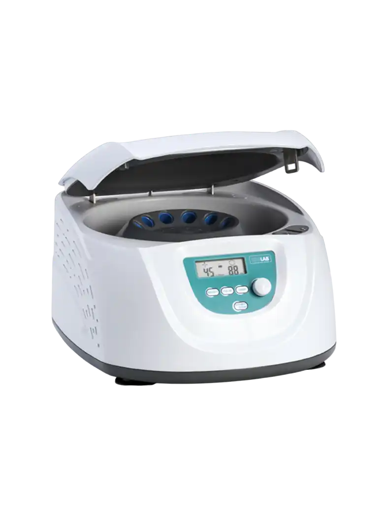 Centrifuge, Clinical, 4.500 RPM Maximum Speed, for 2,0 ml Tubes, LCD Display