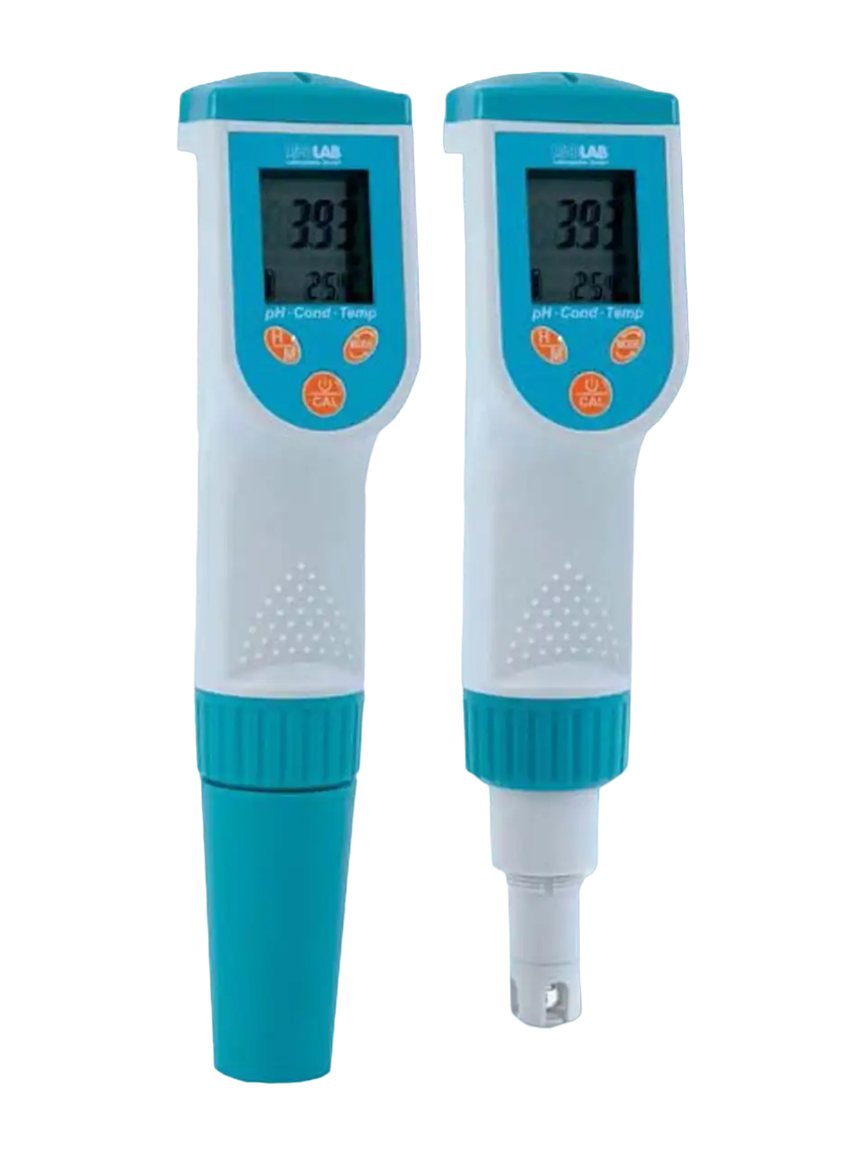 pH/ORP/Temperature Measuring Device, Handheld, LCD Display