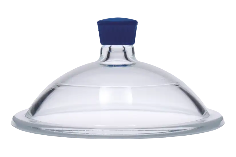 Desiccator Lid, Borosilicate Glass, W/O Vacuum Stopcock, 200 mm Diameter