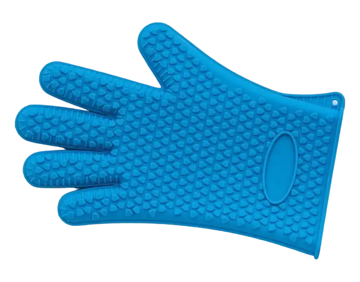 Gloves, Silicone, Chemical and Thermal Resistant from -60°C to +170°C, for 5 Fingers