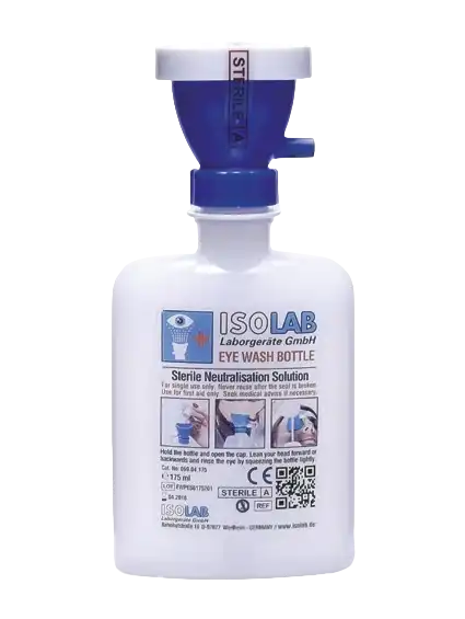 Eye Wash Bottle, 660 ml Volume, with %4,9 Neutralisation Solution