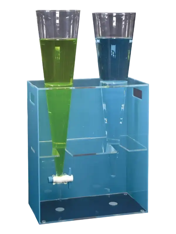 Imhoff (Sedimentation) Cone Stand, PMMA, 2 Cone Capacity