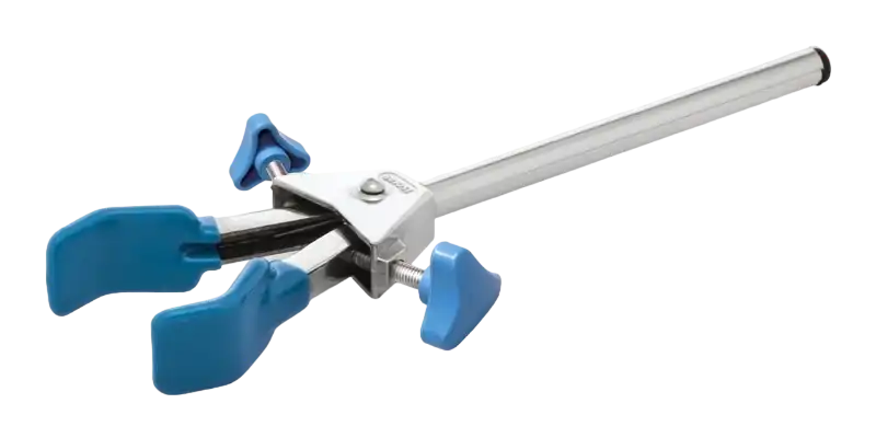 Clamp, Chromated Steel Body, PVC Coated 2 Jaws with 50 mm Grip Diameter, W/O Bosshead