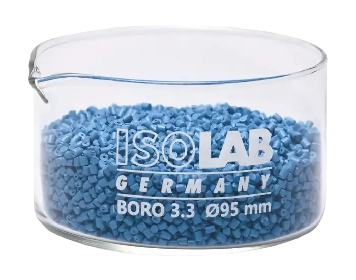 Crystallizing Dish, Borosilicate Glass, Flat Base, 60 mm External Diameter, 35 mm Height, 85 ml Volume