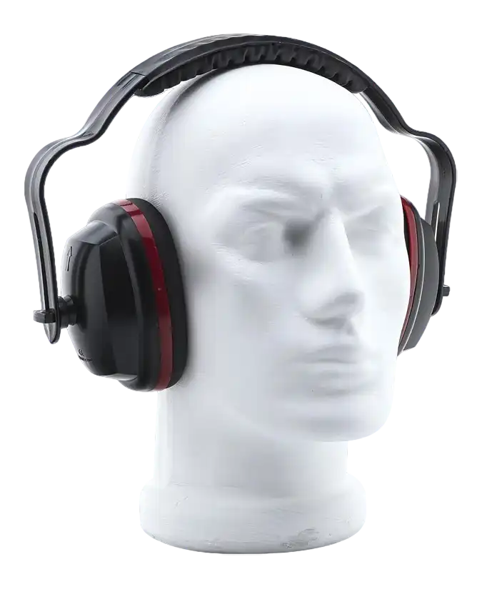 Ear Muff, Two Part Ear Pad with Soft Cushions, Perfect Noise Isolation