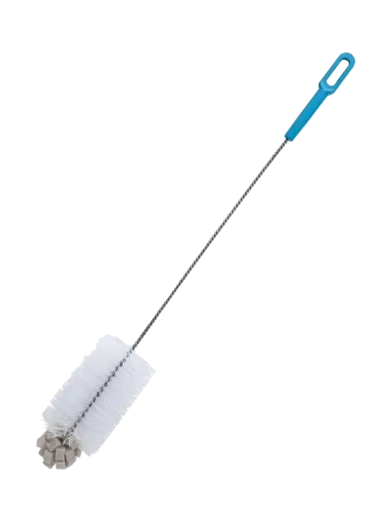 Laboratory Brush, for Large Size Bottles, 460 mm Stem Length, 70 mm Brush Diameter, 130 mm Brush Length