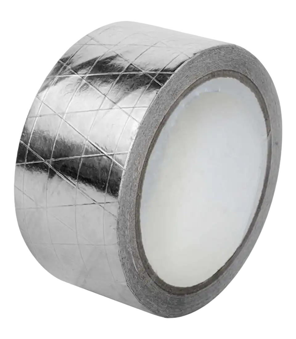 Sealing Tape, Reinforced Aluminium, 50 mm Tape Width, 20 m Tape Length