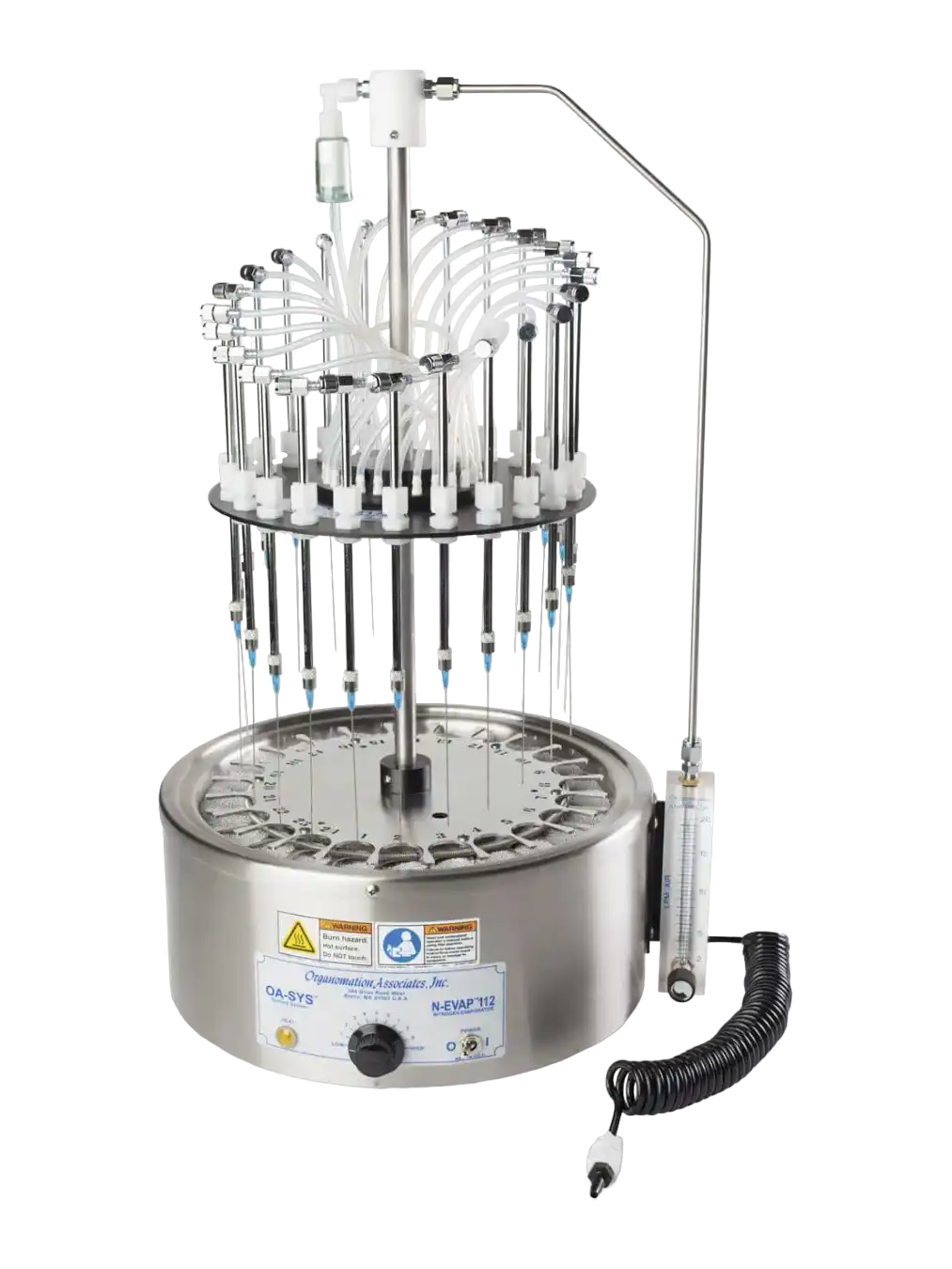 Nitrogen Evaporator, N-EVAP Series, Standard, with Dry Bath (40-130°C and 540 W), Analog Control, 24 Sample Positions