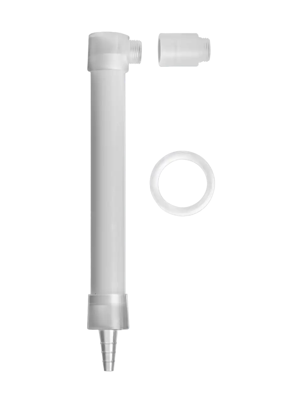 Drying Tube, P.P, for Simplex²/Genius² Dispensers, Clear, with PTFE Sealing Ring