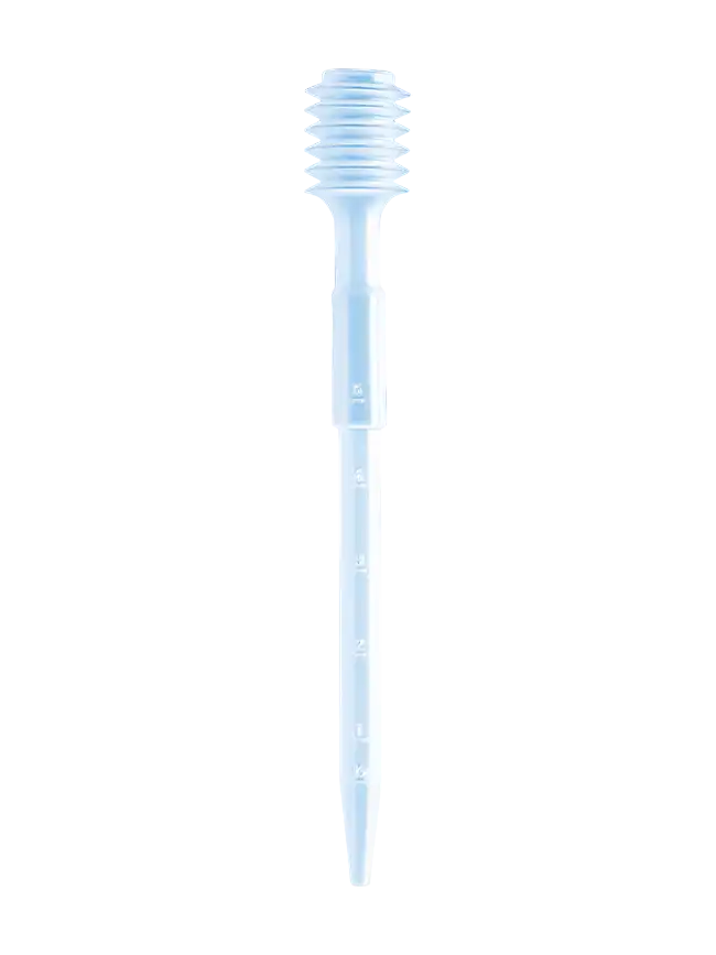 Damlatma Pipeti, PE-LD, Dereceli, Körüklü Başlık, Non-steril, Kutu İçinde, Kabartma Skala, 195 mm Uzunluk, 5 ml Hacim, 100 adet/paket