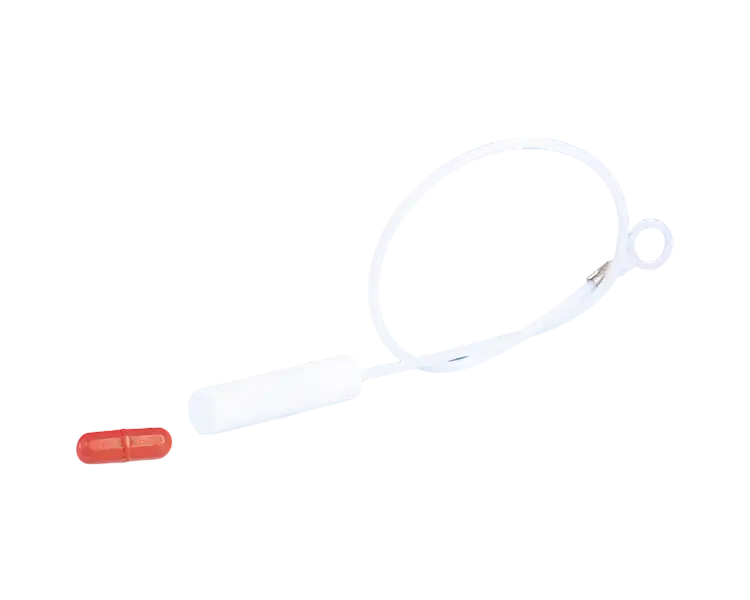 Magnetic Bar Retriever, PTFE Encapsulated Magnetic Core, Autoclavable, 250 mm Length, Flexible Stem