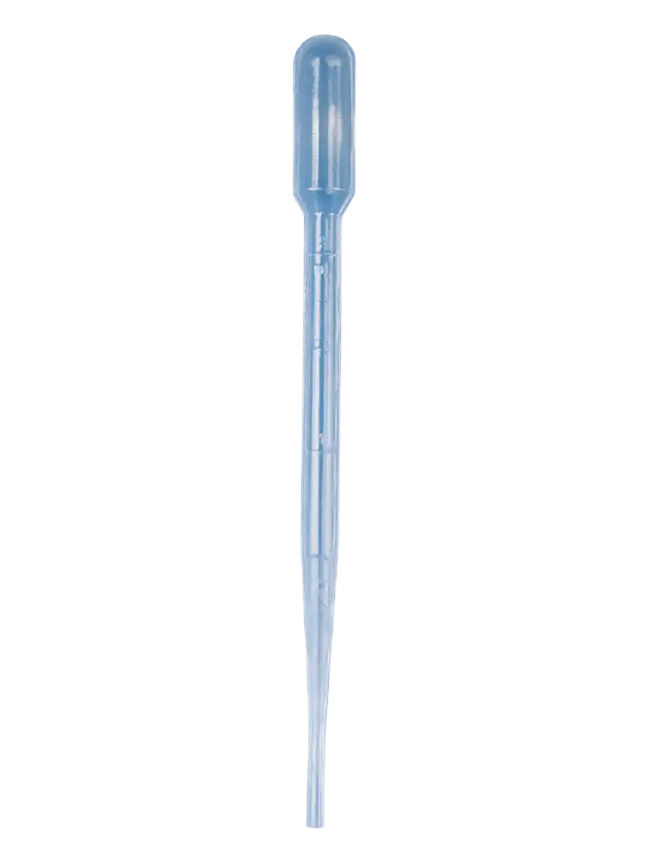 Pasteur Pipettes, PE-LD, Graduated, Non-sterile, In Box, Embossed Scale, 5,9 ml Withdraw Volume, 1000 pcs/pack