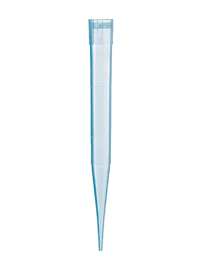 Pipette Tips, P.P, Blue, CE-IVD, Autoclavable, 50-1.000 μl, W/O Filter, Non-sterile, 70 mm Length, (2 x 500 pcs), 1000 pcs/bag